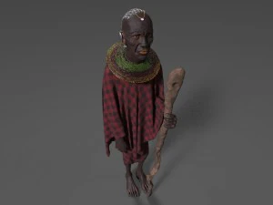 佩罗森部落 3D 模型