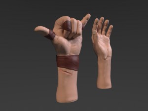 hand 3D मॉडल