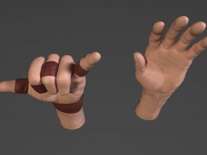 hand 3D मॉडल