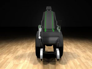 sedia a rotelle Modello 3D