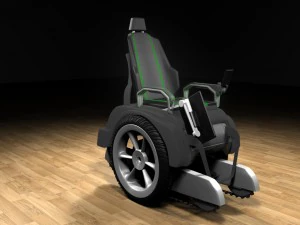 sedia a rotelle Modello 3D