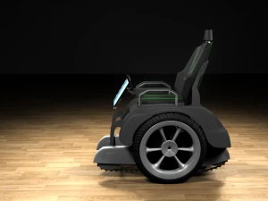 sedia a rotelle Modello 3D