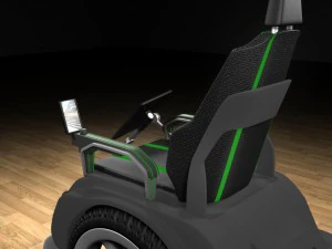 sedia a rotelle Modello 3D