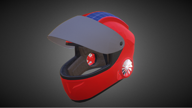 helmet 3D-Modell .c4d .max .obj .3ds .fbx .stl .blend 