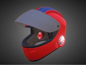 capacete Modelo 3D