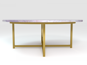 marbletop coffee table 3D 模型