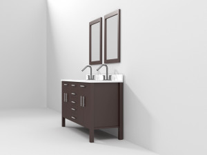 contemporary bathroom cabinet 3D Model