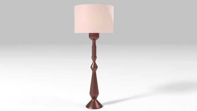 simple modern tablelamp 3D मॉडल .c4d .max .obj .3ds .fbx .stl .blend 