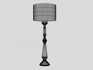 simple modern tablelamp 3D Model