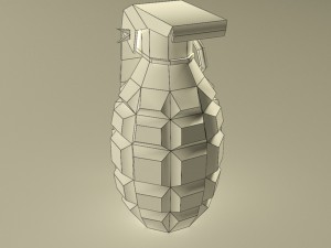 grenade f-1 3D Model