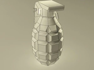 granada f-1 Modelo 3D