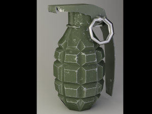 grenade f-1 3D 모델