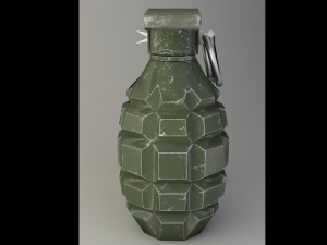 grenade f-1 3D Model
