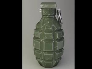 granada f-1 Modelo 3D