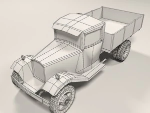 gaz-aa 3D Model