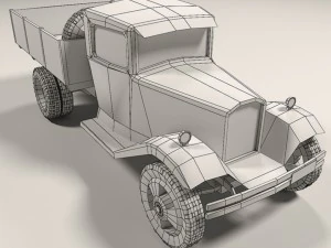gaz-aa 3D Model