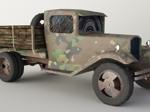 gaz-aa 3D 模型