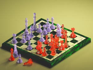 chess 3D 모델