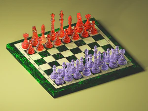 xadrez Modelo 3D