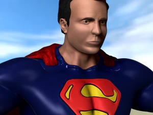 superman 3D Model