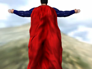 superman 3D Model