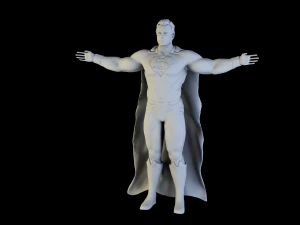superman 3D Model