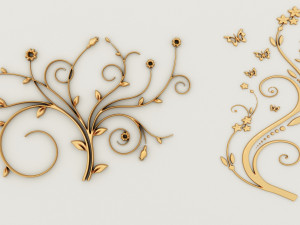 ornament pack-2 18 elements Modèle 3D