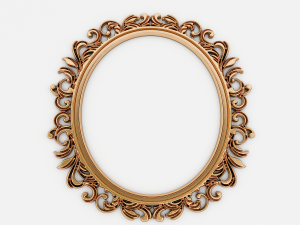 frames for mirrors and paintings Model 3D
