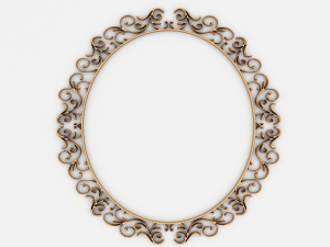 frames for mirrors and paintings Model 3D
