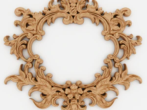 frames for mirrors and paintings 22 pieces set-2 3D Model