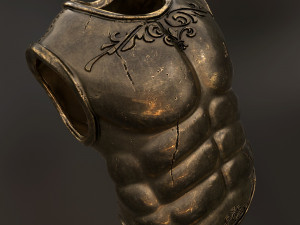 set of armor greek warrior 3D Модель