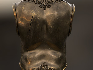 set of armor greek warrior 3D Модель