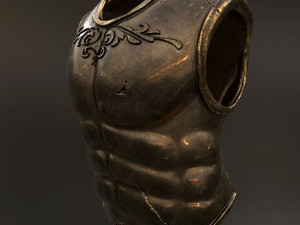 set of armor greek warrior 3D Модель