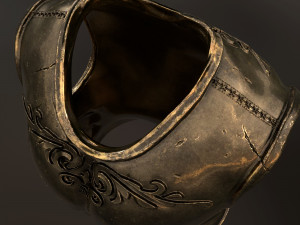 set of armor greek warrior 3D Модель