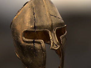 set of armor greek warrior 3D Модель