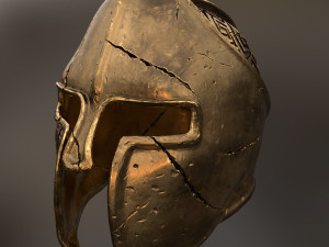 set of armor greek warrior 3D Модель