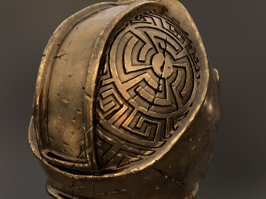 set of armor greek warrior 3D Модель