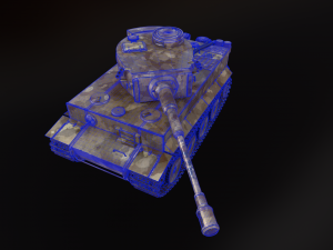 tank tiger 1 Modèle 3D