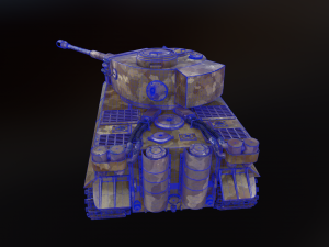 tank tiger 1 Modèle 3D