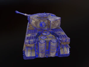 tank tiger 1 3D Model