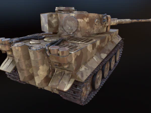 tank tiger 1 3D Model
