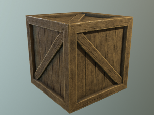 box pbr game ready low poly low-poly 3D Model