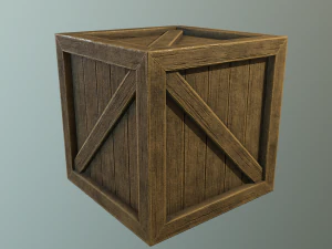 box pbr game ready low poly low-poly 3D Model
