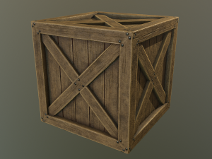 box pbr game ready low poly low-poly 3D 模型