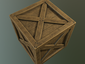 box pbr game ready low poly low-poly 3D 模型