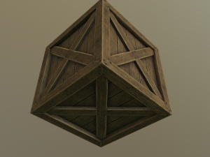 box pbr game ready low poly low-poly 3D 模型