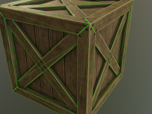 box pbr game ready low poly low-poly Modelo 3D