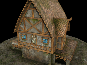 village house 3D Modell