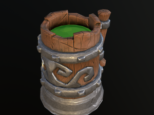 stylized mug Modèle 3D