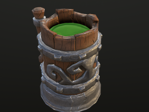 stylized mug Modèle 3D